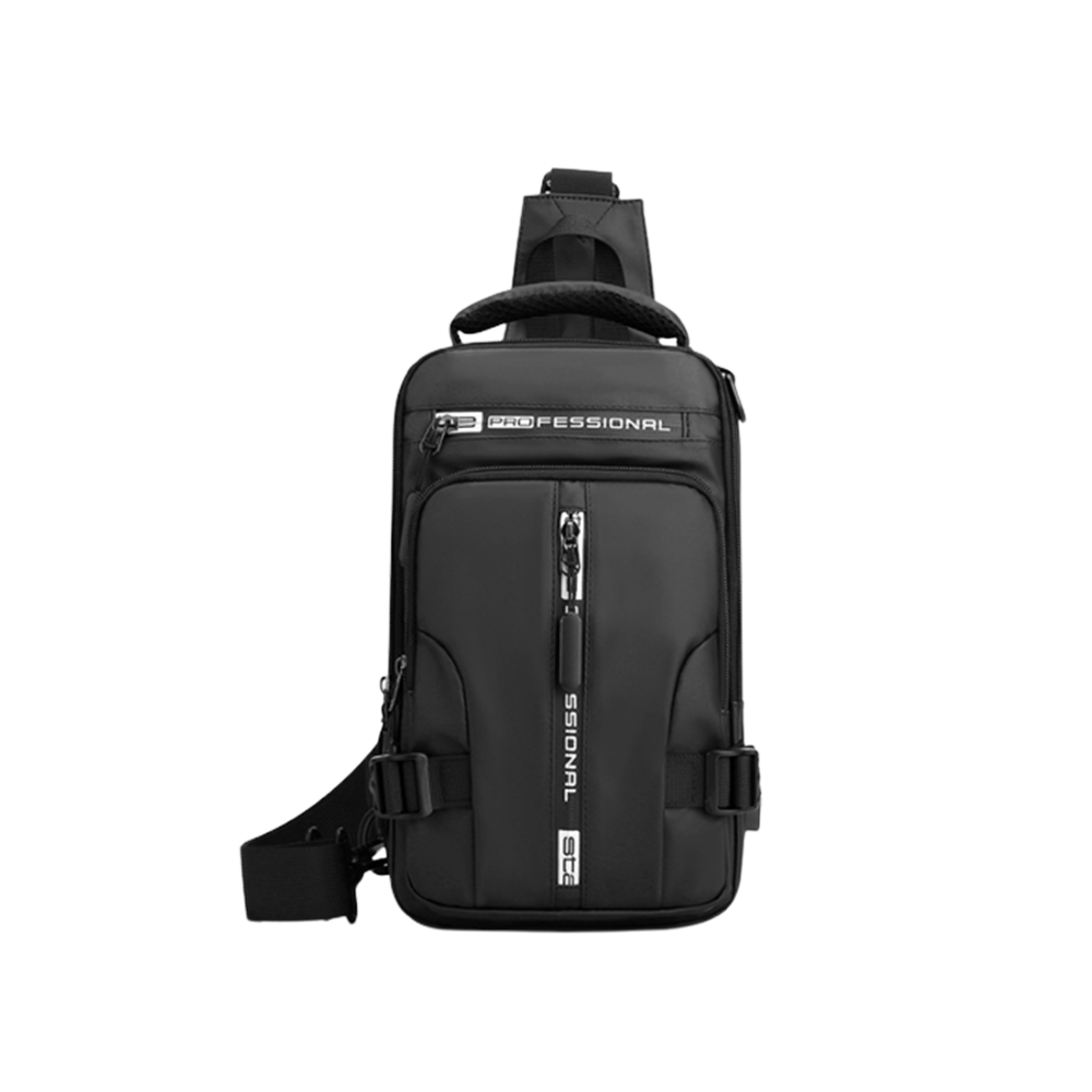 Nylon Backpack With USB Charging