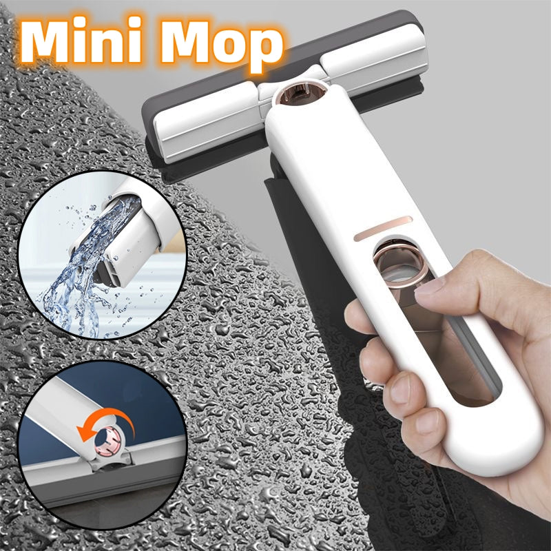 180°Portable Mini Squeeze Mop